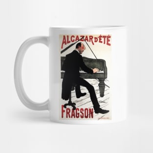 ALCAZAR D 'ETE FRAGSON Piano Music Hall Paris Vintage French Art Nouveau Mug